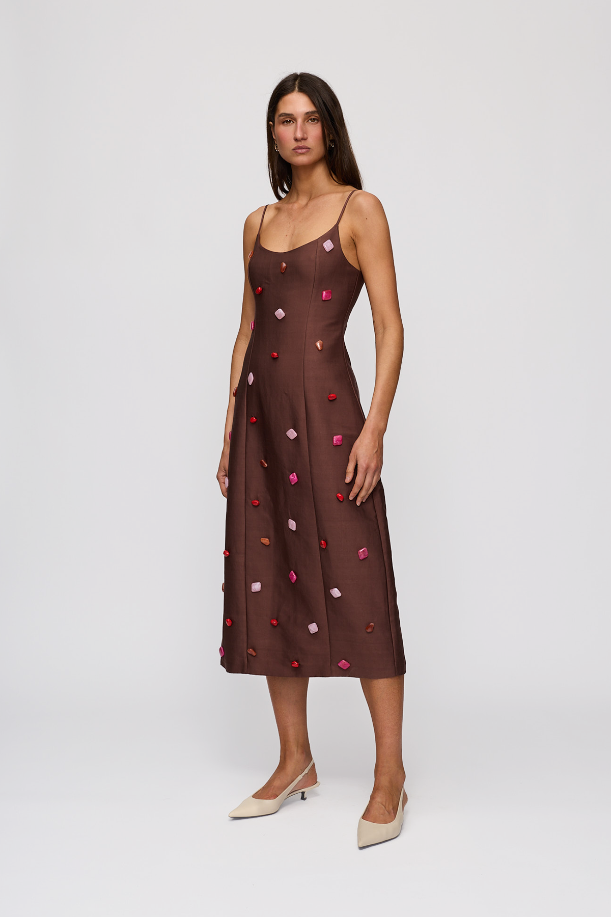 Romy Maxi Dress - Chocolate
