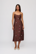 Romy Maxi Dress - Chocolate