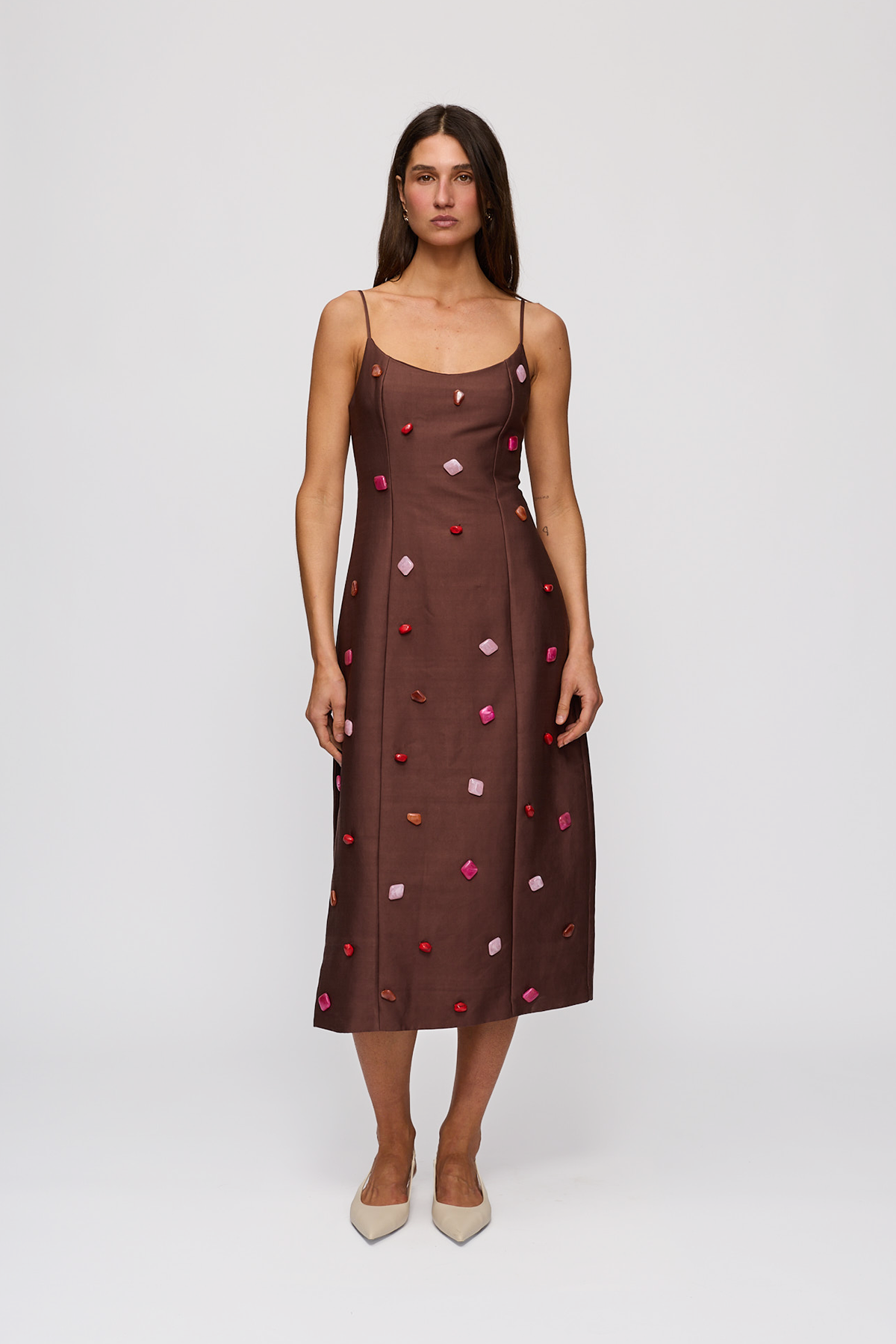 Romy Maxi Dress - Chocolate