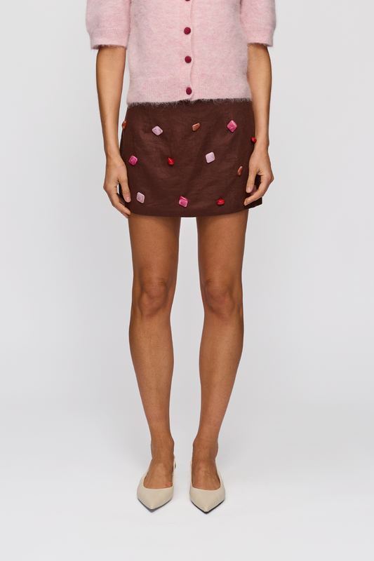 Romy Skirt - Chocolate