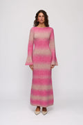 Soraya Knit Maxi Dress - Candy Ombre