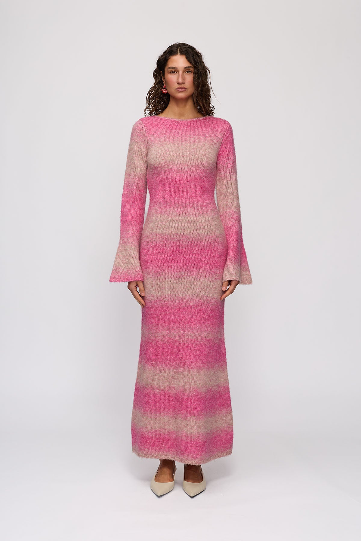 Soraya Knit Maxi Dress - Candy Ombre