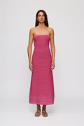 Sunmor Knit Maxi Dress - Candy