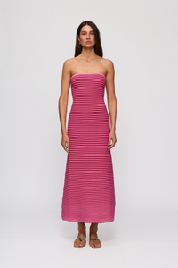 Sunmor Knit Maxi Dress - Candy
