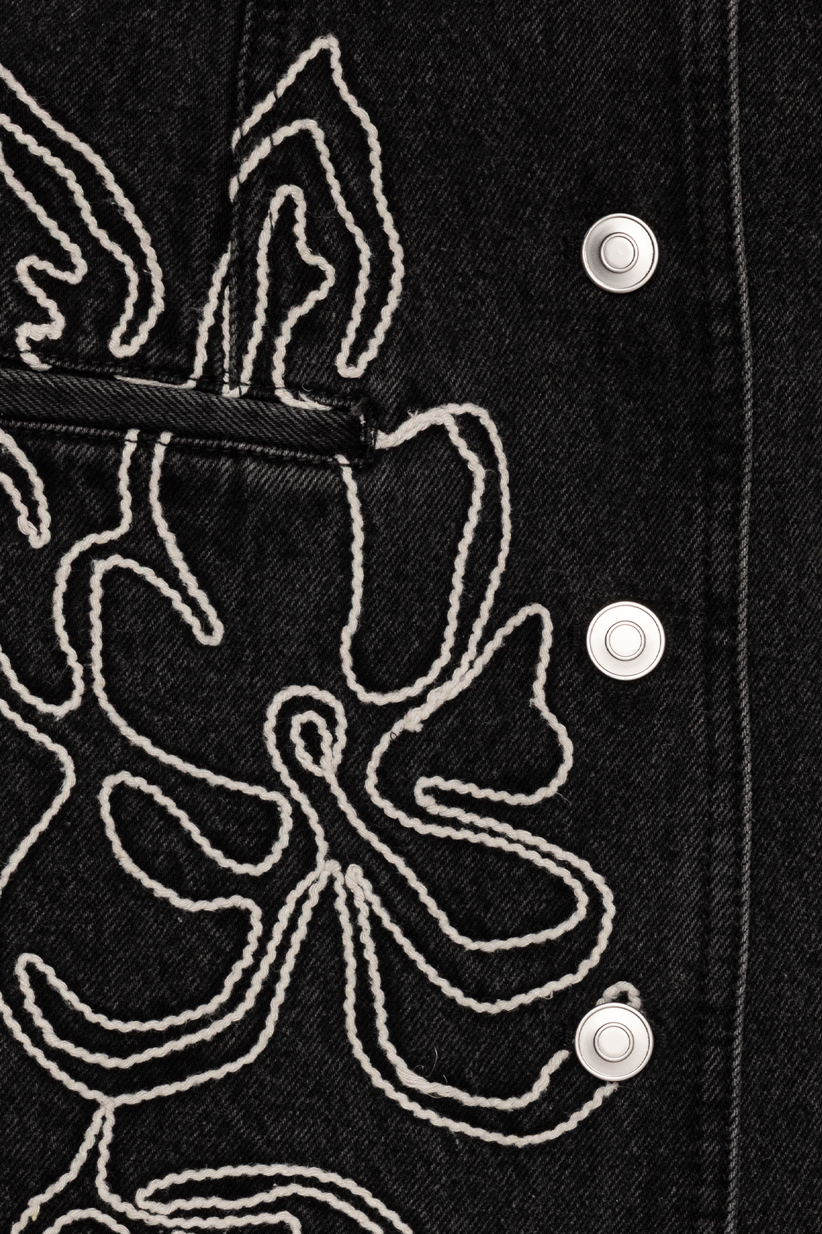 Franka Denim Mini Dress - Ash