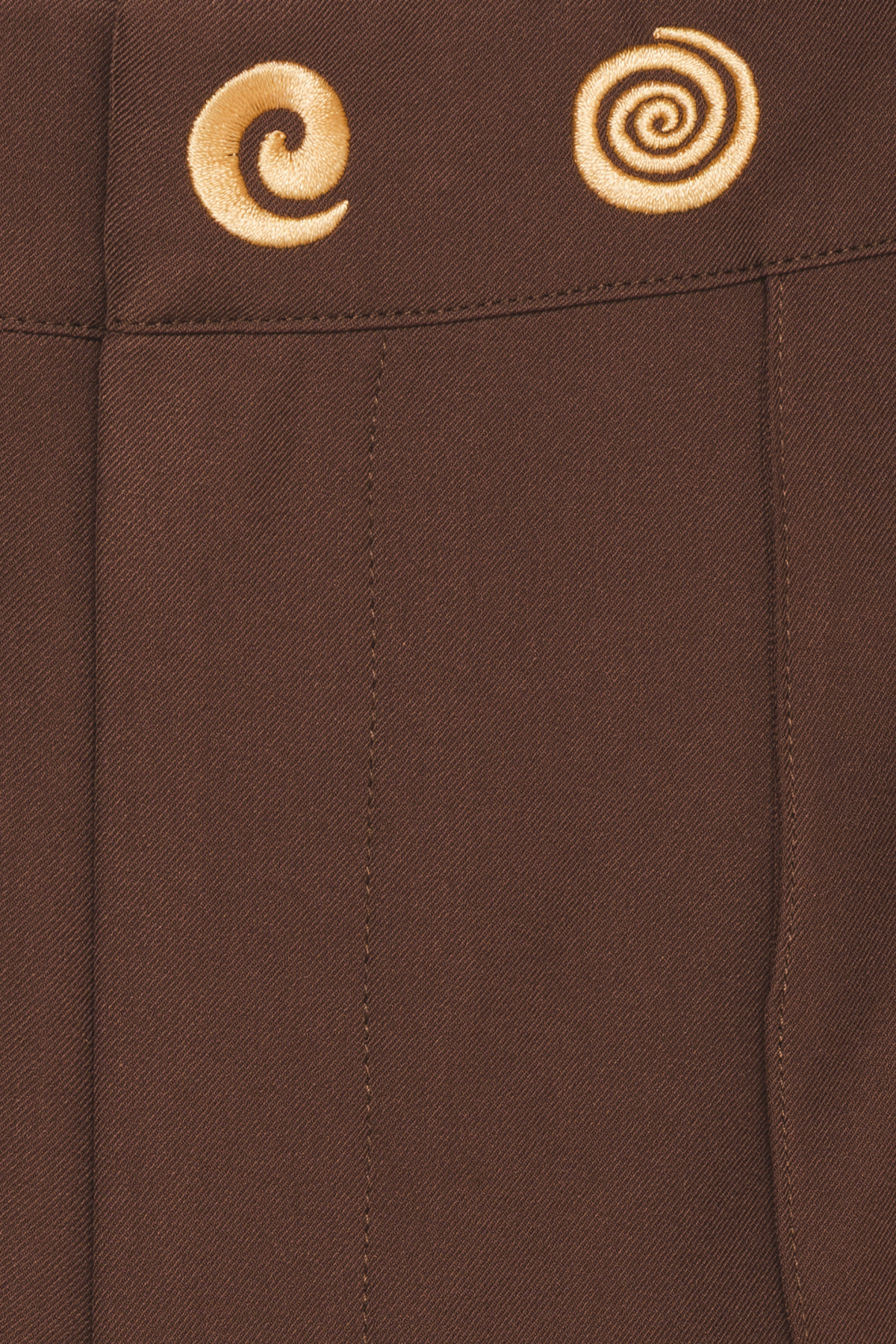 Irida Bootcut Pants - Chocolate