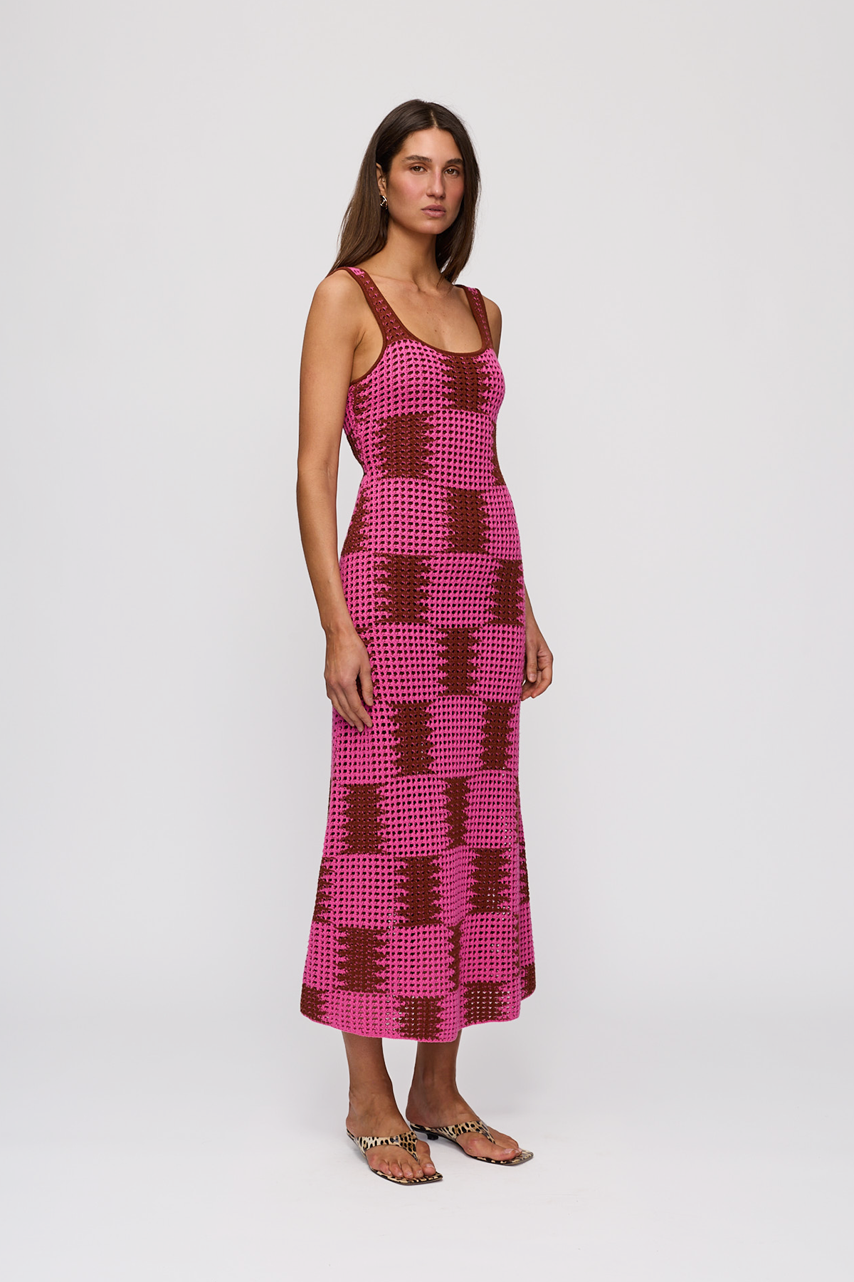 Thera Maxi Dress - Magenta