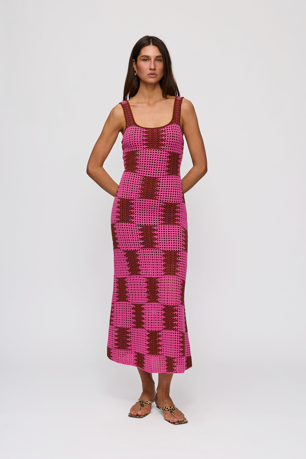 Thera Maxi Dress - Magenta
