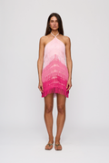Wilde Fringe Mini Dress - Candy