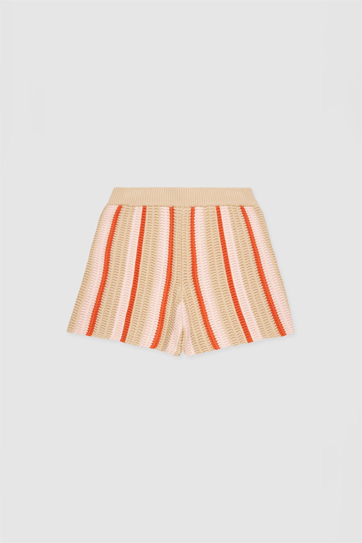 Bruno Knit Short - Cream Stripe