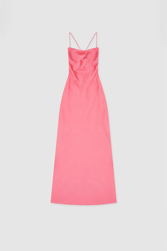 Las Lolas Maxi Dress - Coral