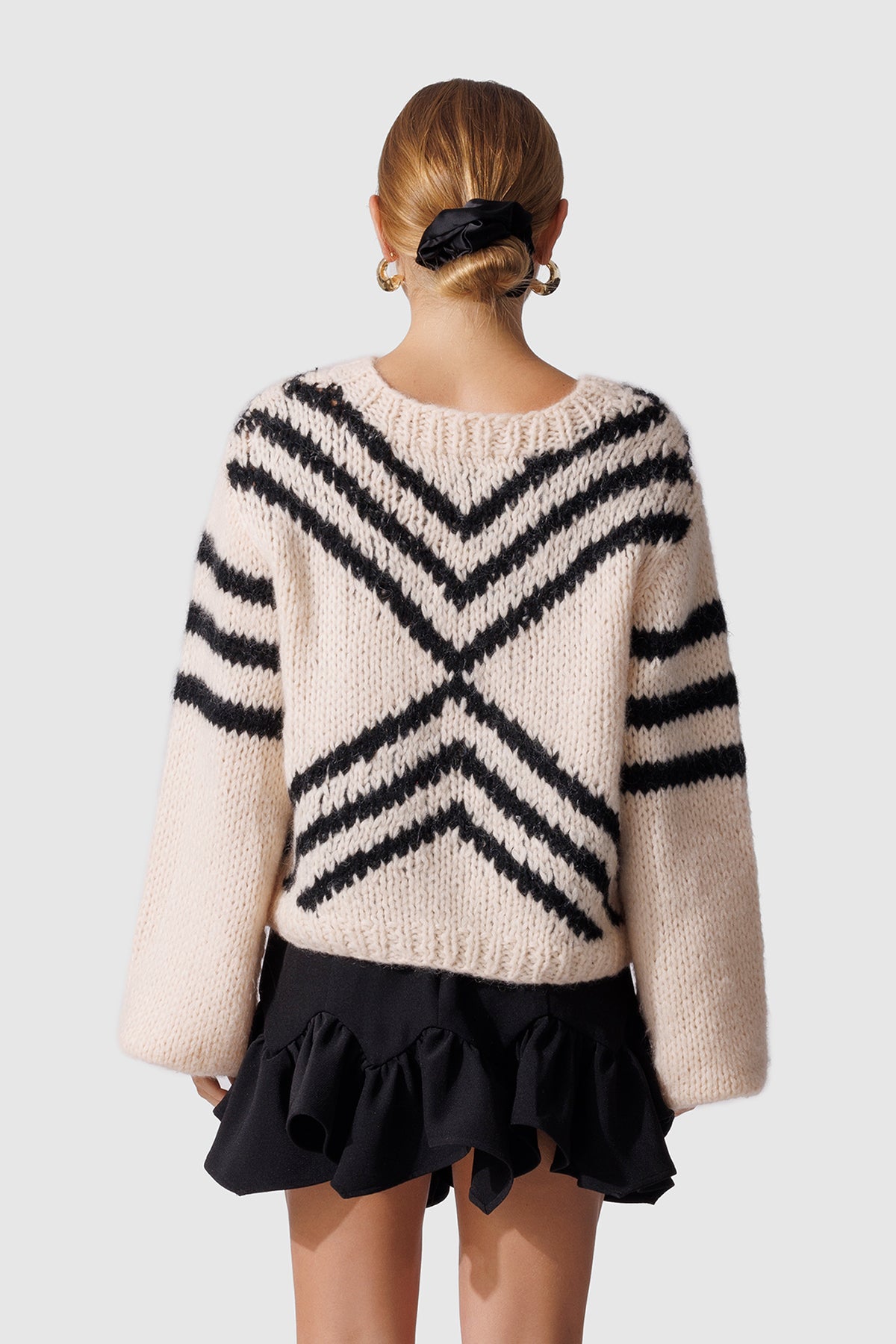 Comodo Bell Sleeve Knit - Creme