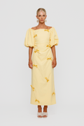 Amar Midi Dress - Butter
