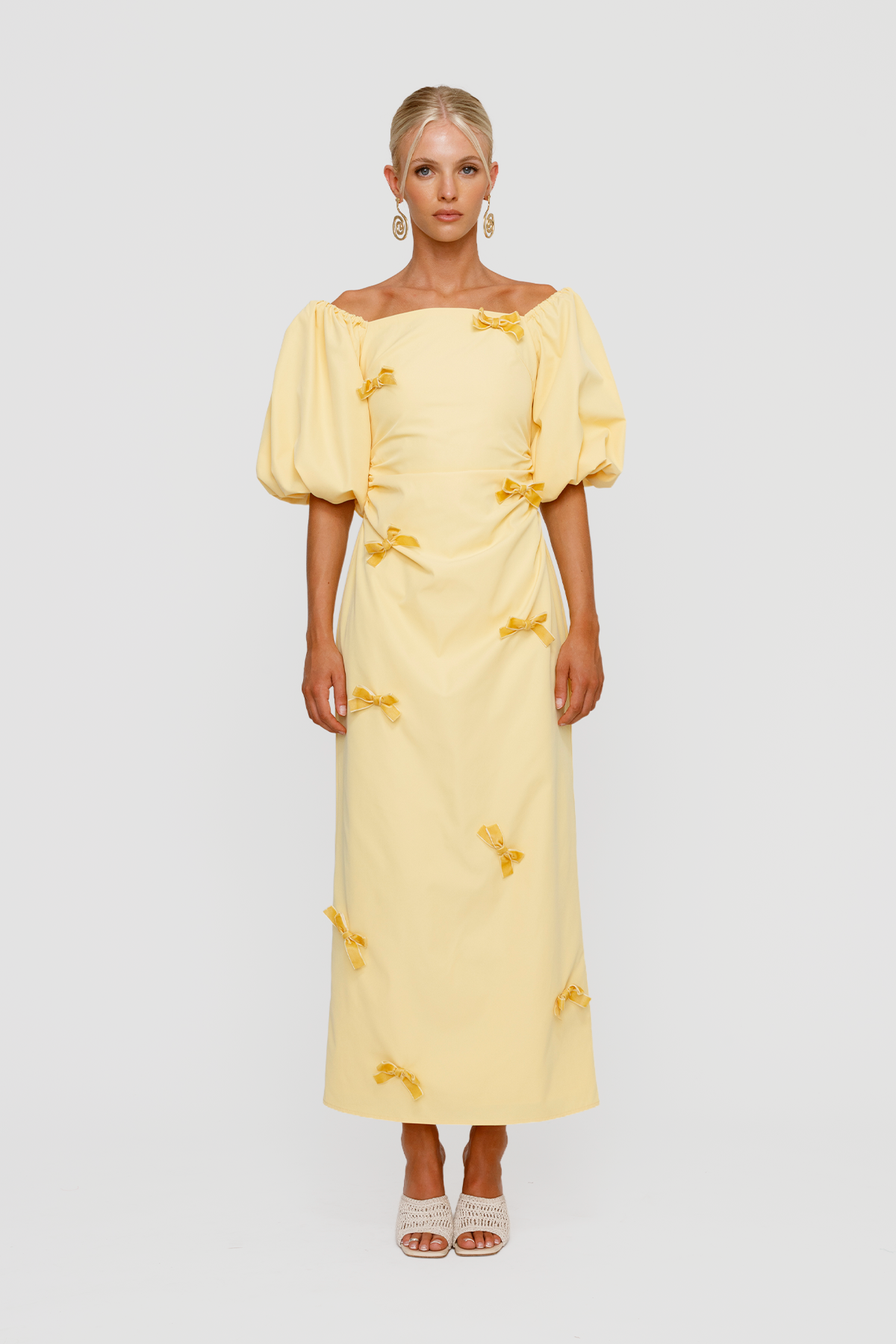 Amar Midi Dress - Butter