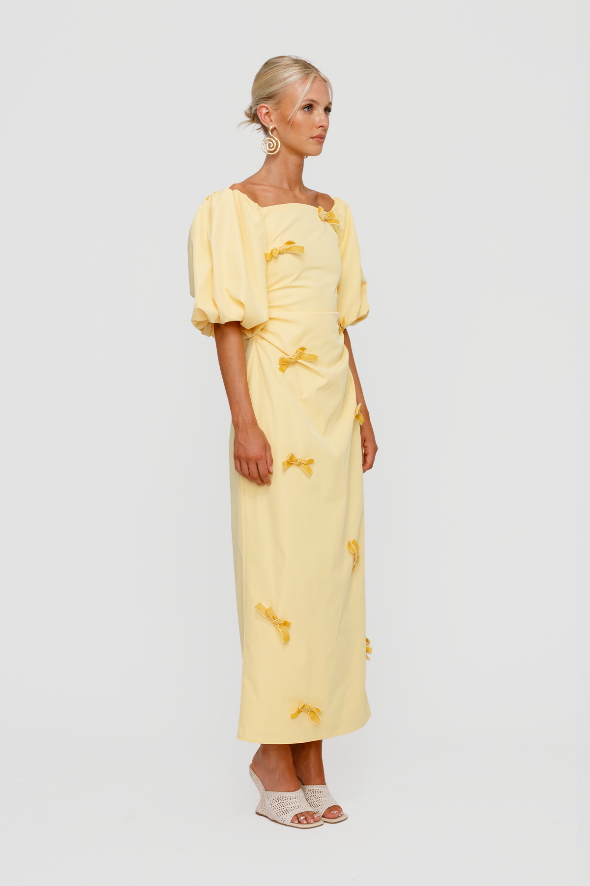 Amar Midi Dress - Butter