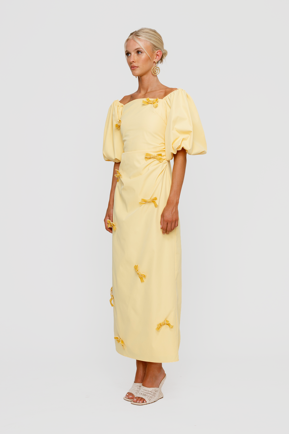 Amar Midi Dress - Butter