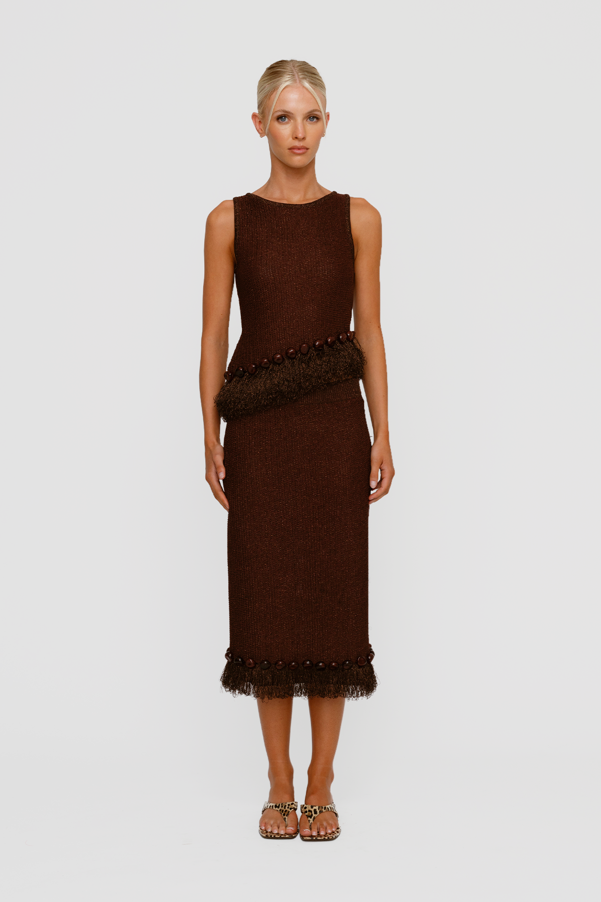 Casilda Tank - Chocolate
