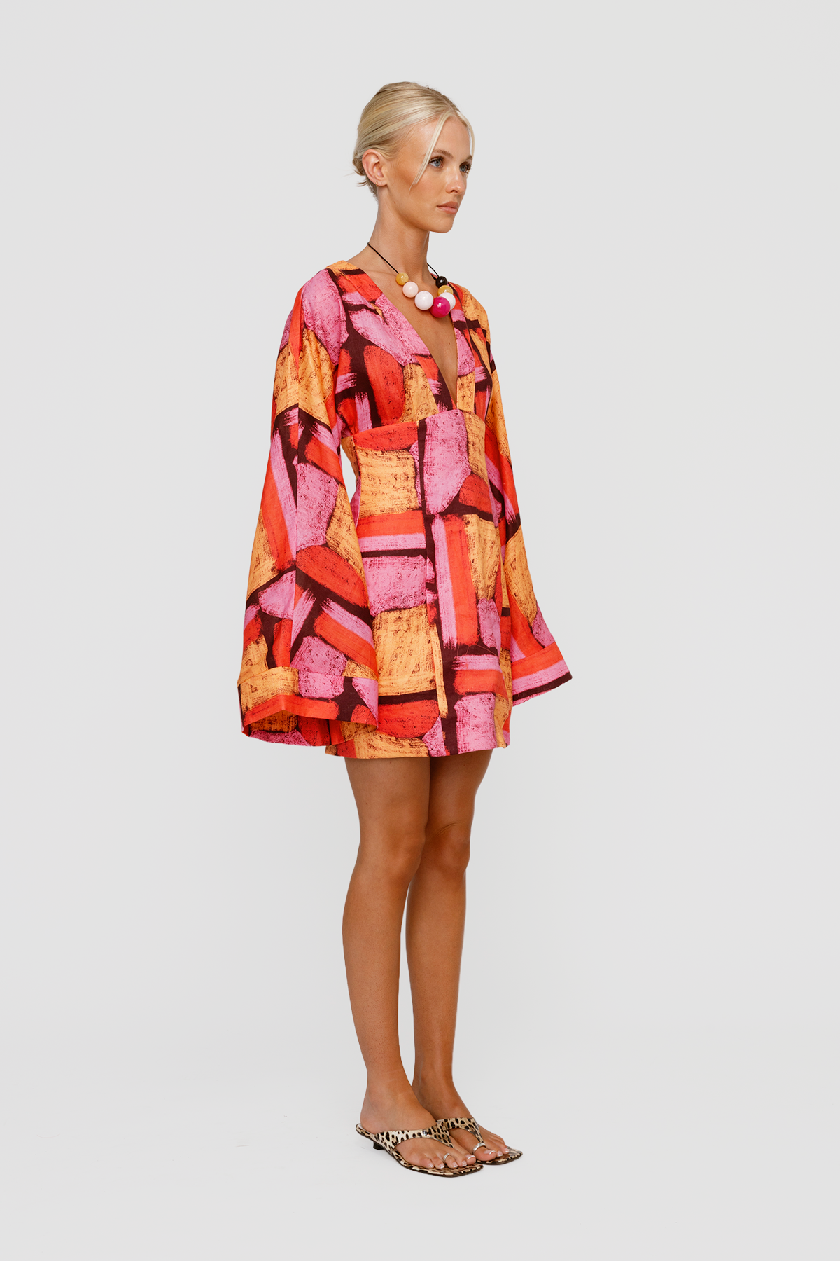 Elara Mini Dress - Mosaic