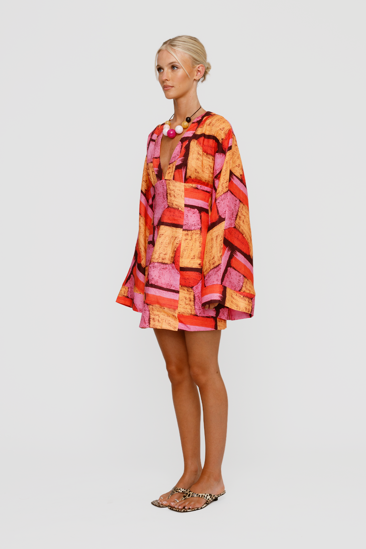 Elara Mini Dress - Mosaic