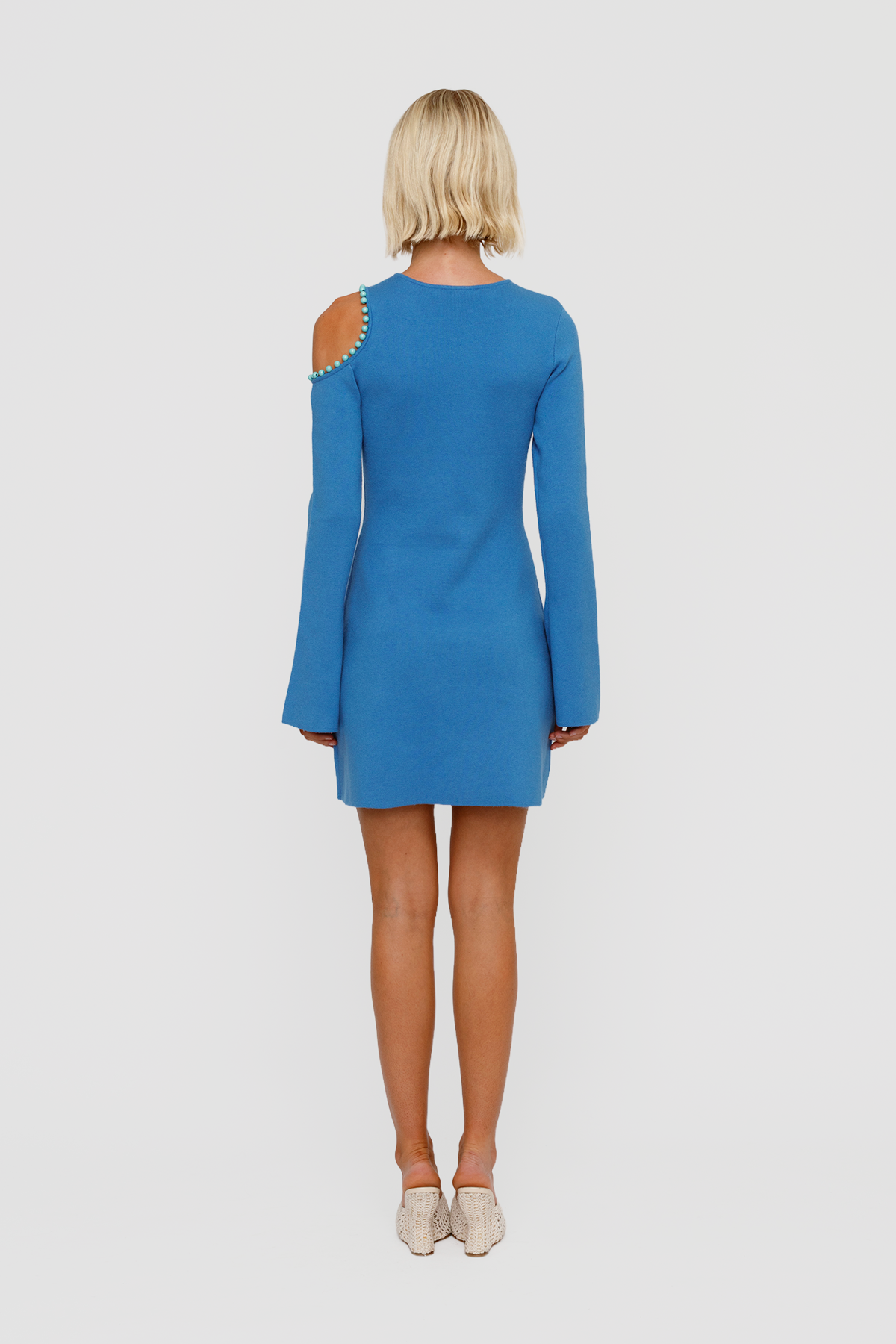 Escena Mini Dress - Cornflower