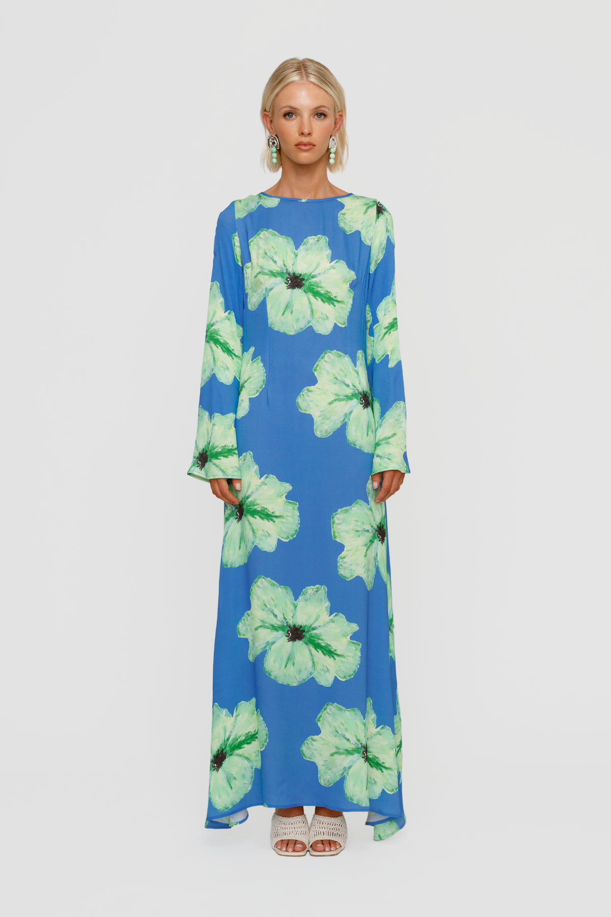 Leona Maxi Dress - Cornflower