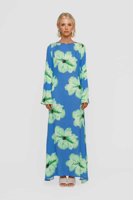 Leona Maxi Dress - Cornflower