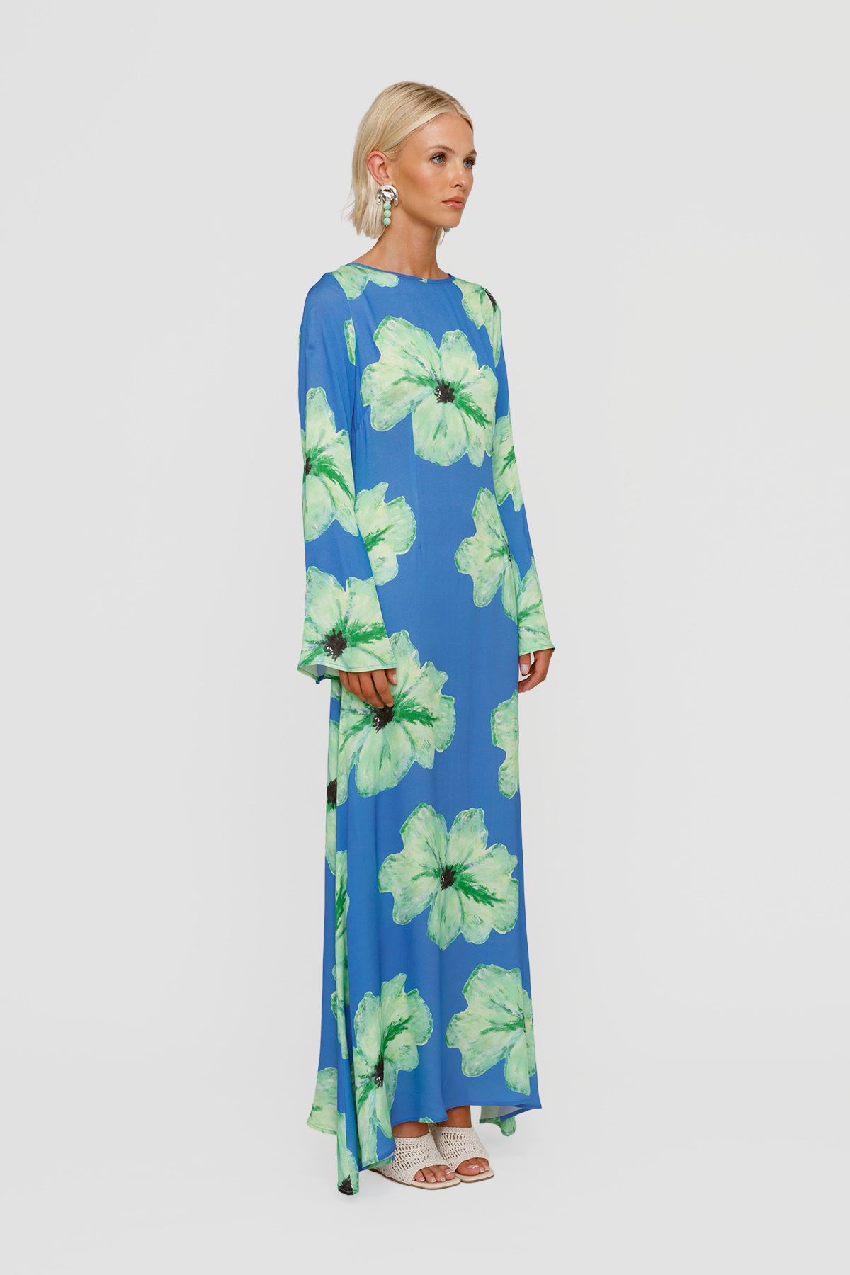Leona Maxi Dress - Cornflower
