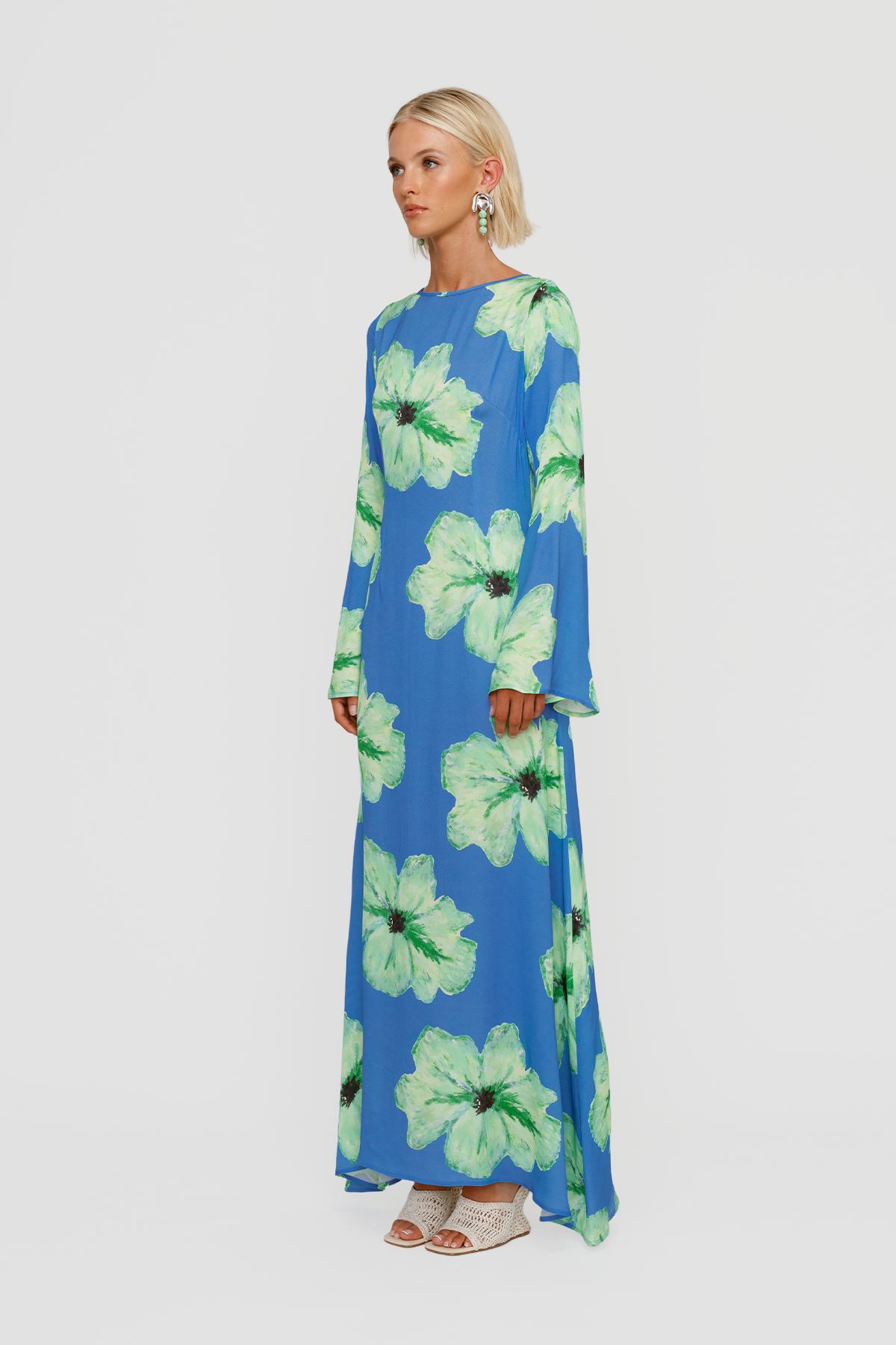 Leona Maxi Dress - Cornflower