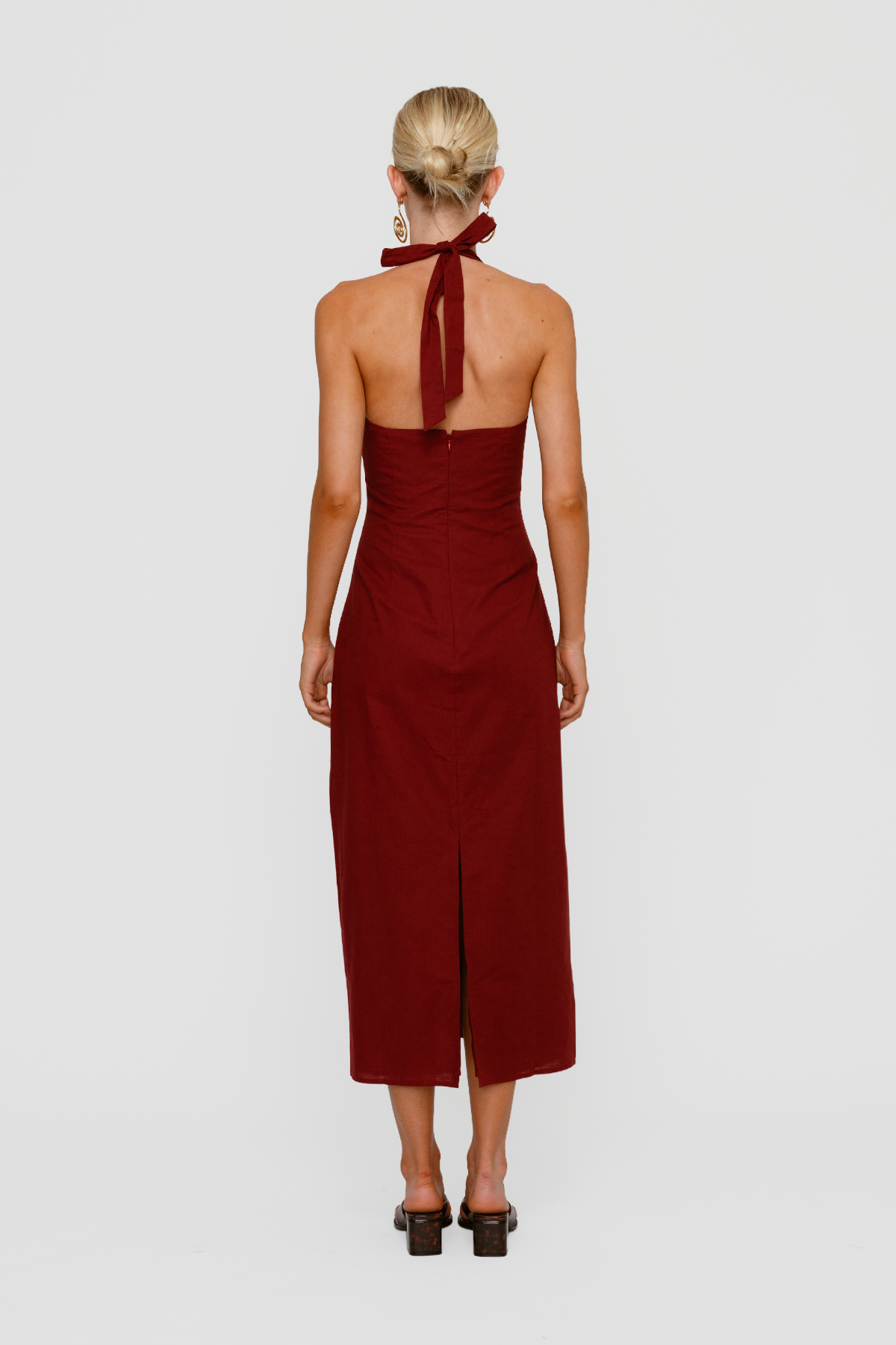 Lera Midi Dress - Magenta