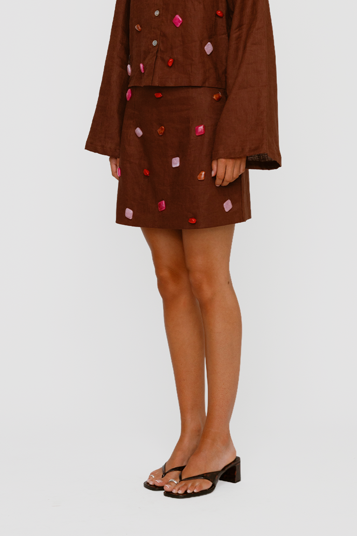 Romy Skirt - Chocolate