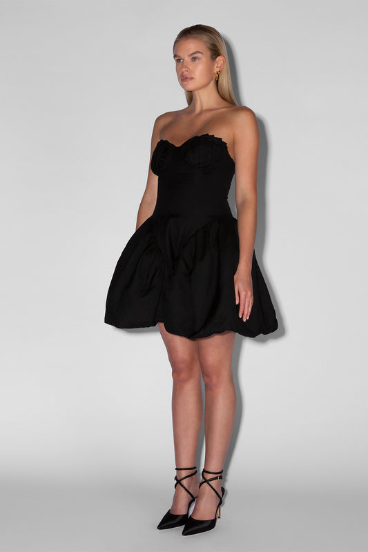 Cece Mini Dress - Noir