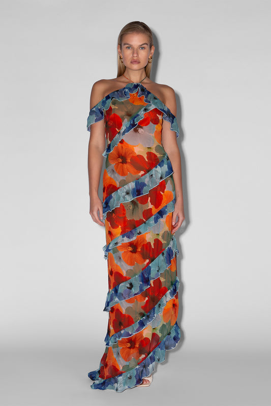 Isola Maxi Dress - Floral