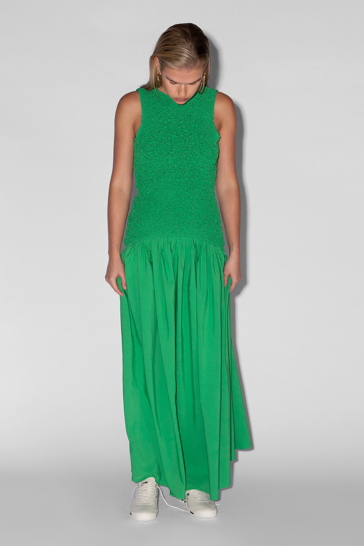 Marisol Midi Dress - Emerald