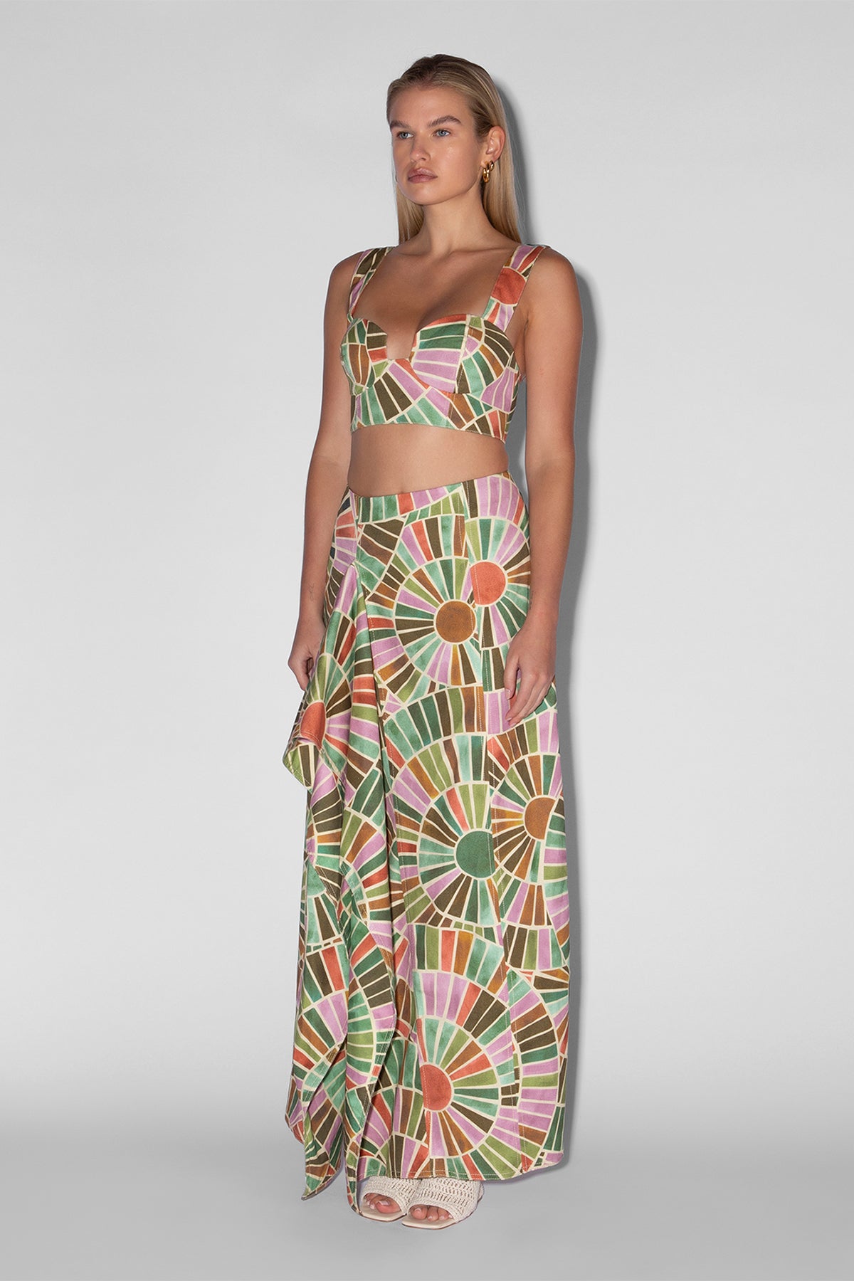 Samba Midi Skirt - Kaleidoscope