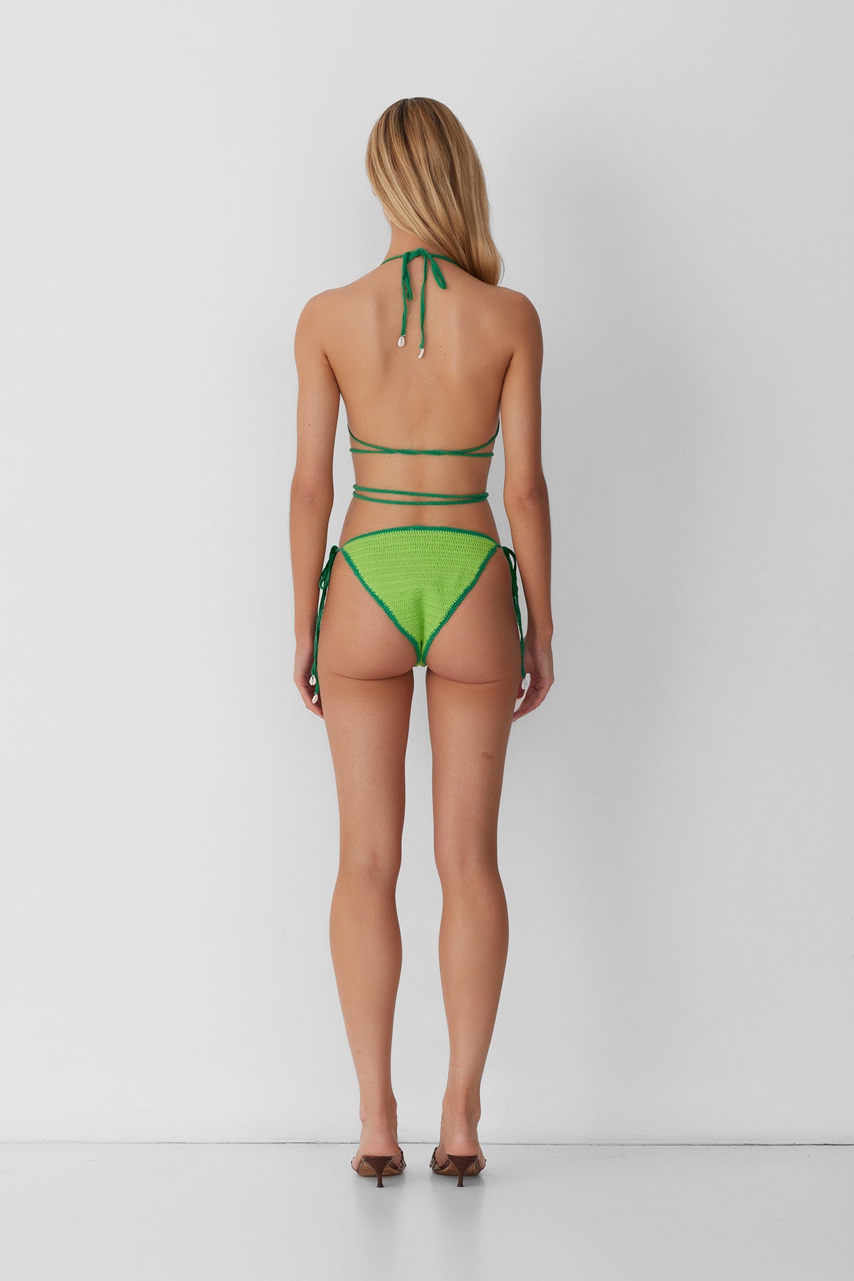 Luces Crochet Bikini - Lime