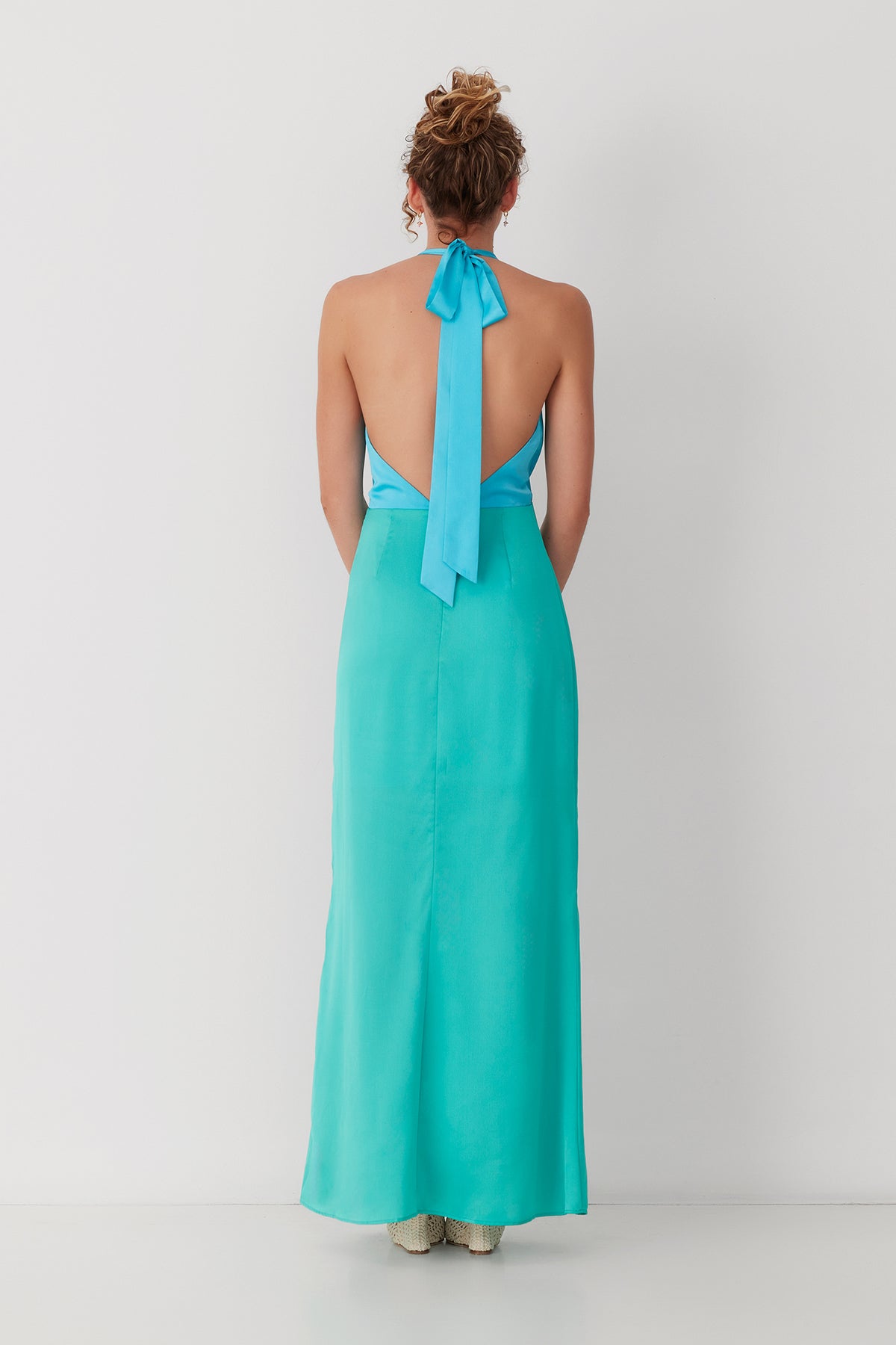 Aquamarine top bridesmaid dresses