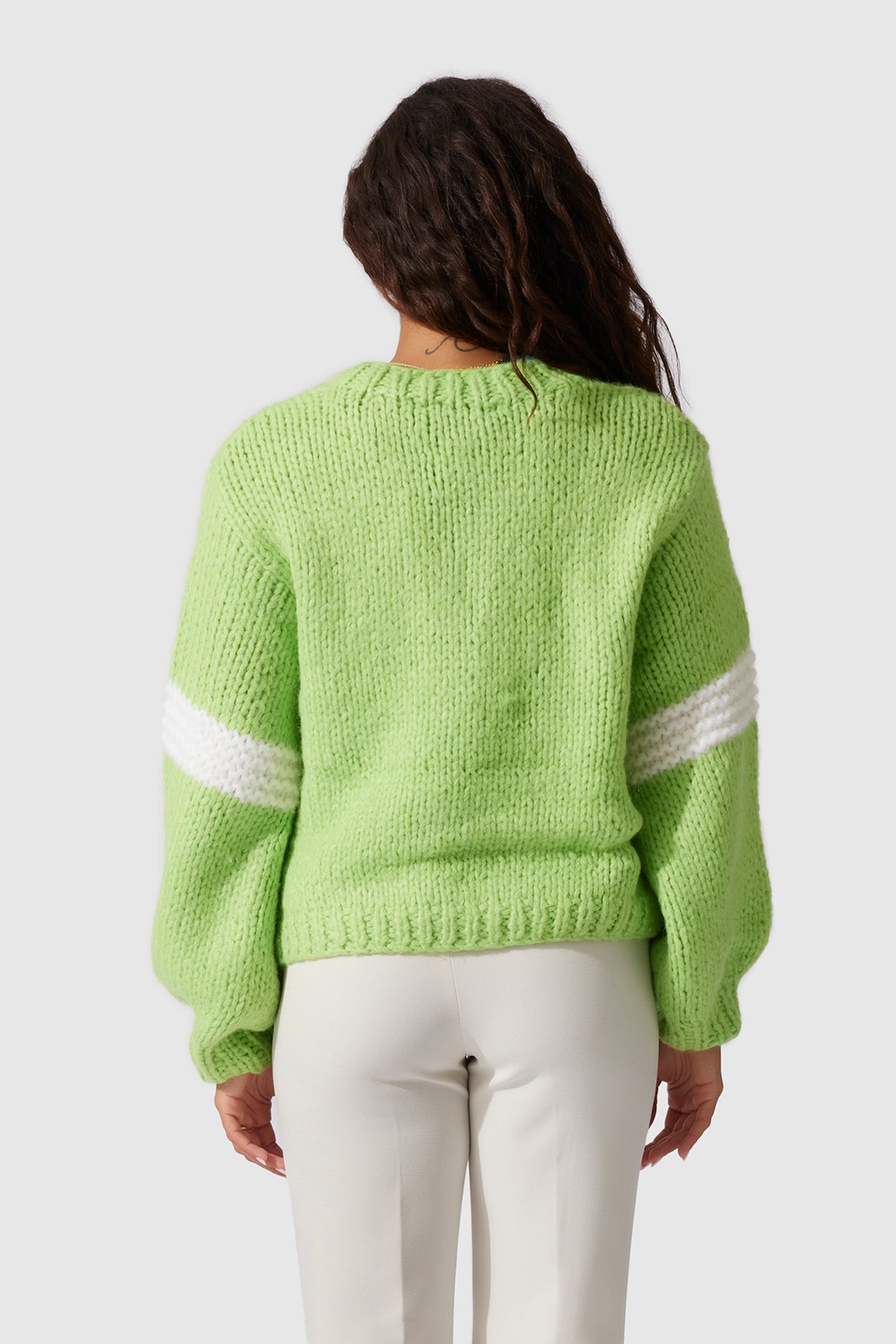 La Boca Bell Sleeve Knit - Lime