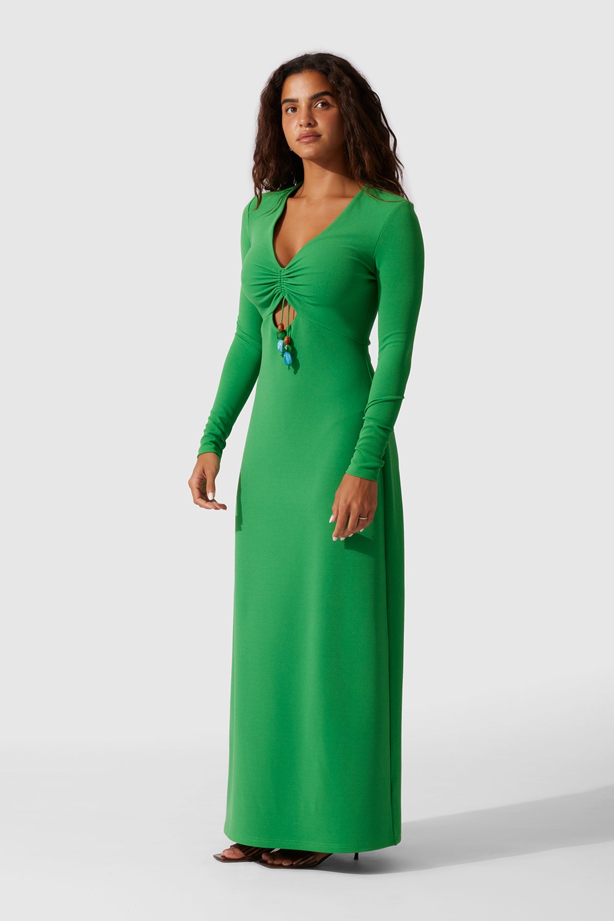 Samara Maxi Dress - Emerald