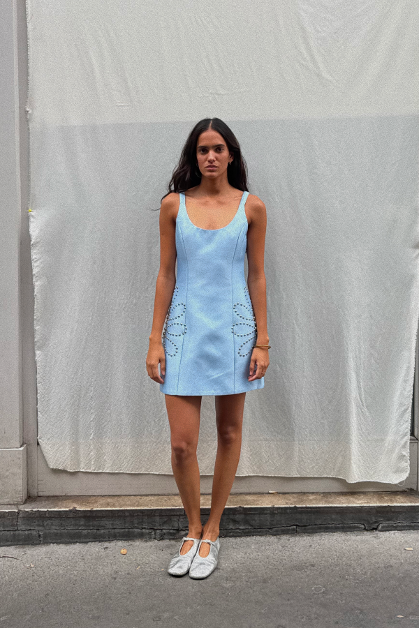 Seda Mini Dress - Sky