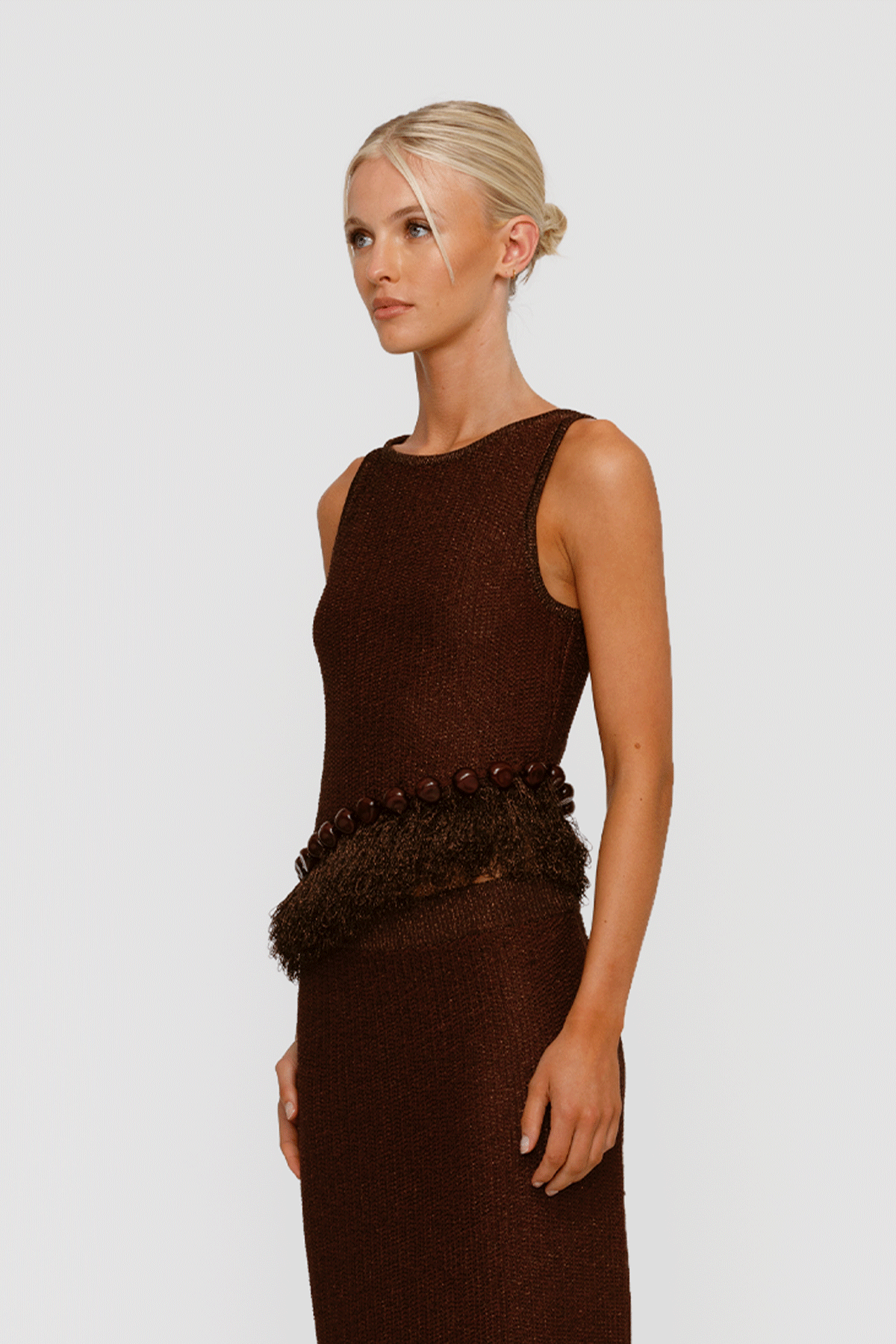 Casilda Tank - Chocolate