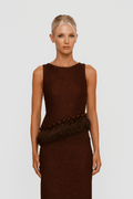 Casilda Tank - Chocolate