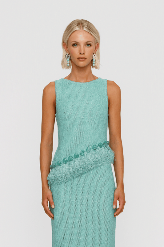 Casilda Tank - Seafoam