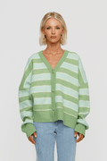 Nyra Cardigan - Lime