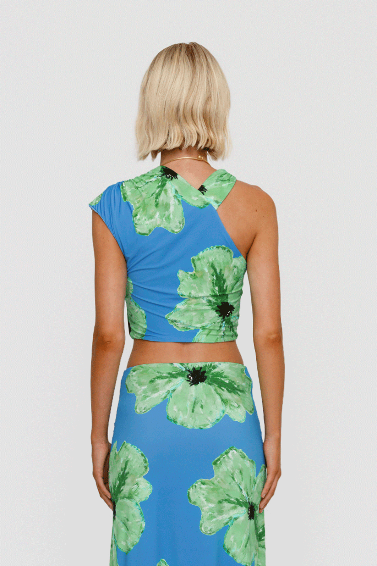 Veda Top - Cornflower
