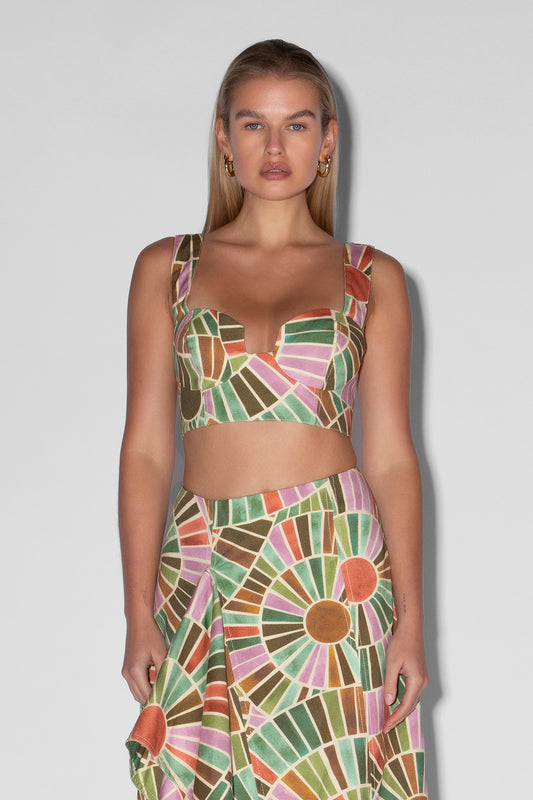 Samba Bustier - Kaleidoscope