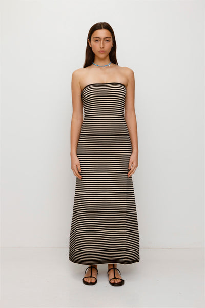 The Wolf Gang Sunmor Knit Maxi Dress in Black - size XS The Wolf Gang Sunmor Knit Maxi Dress in Black - size XS
