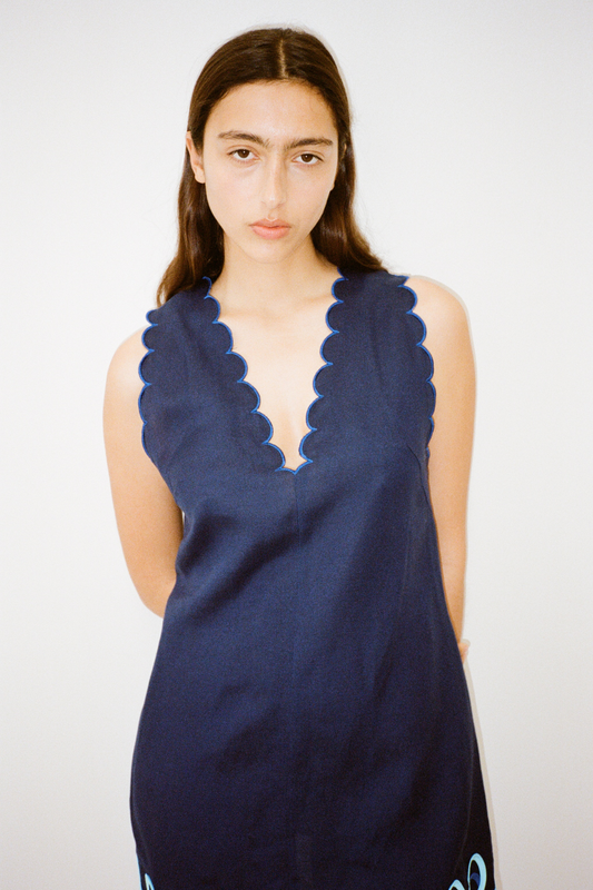 Zabelle Mini Dress - Ink