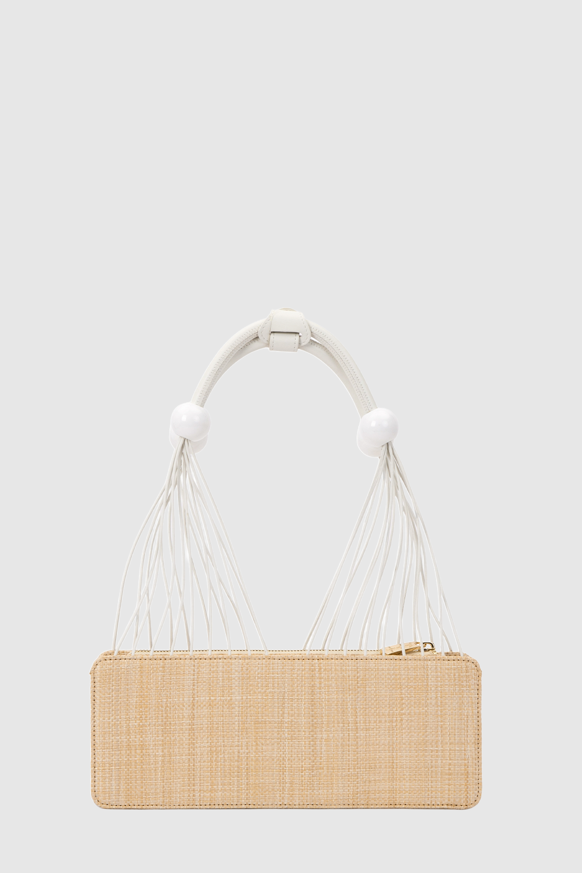 Thea Applique Shoulder Bag - Ivory