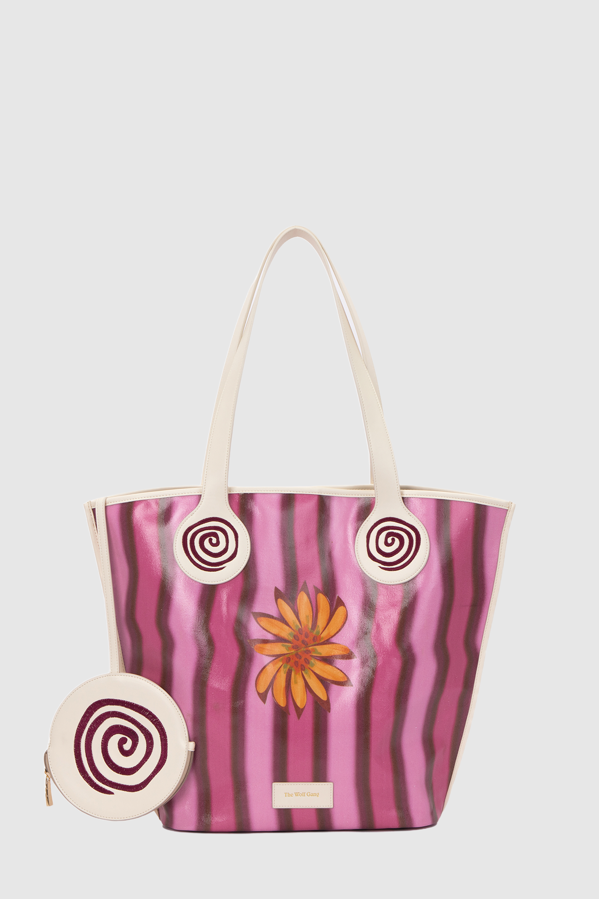 La Playa Tote - Lilac Stripe