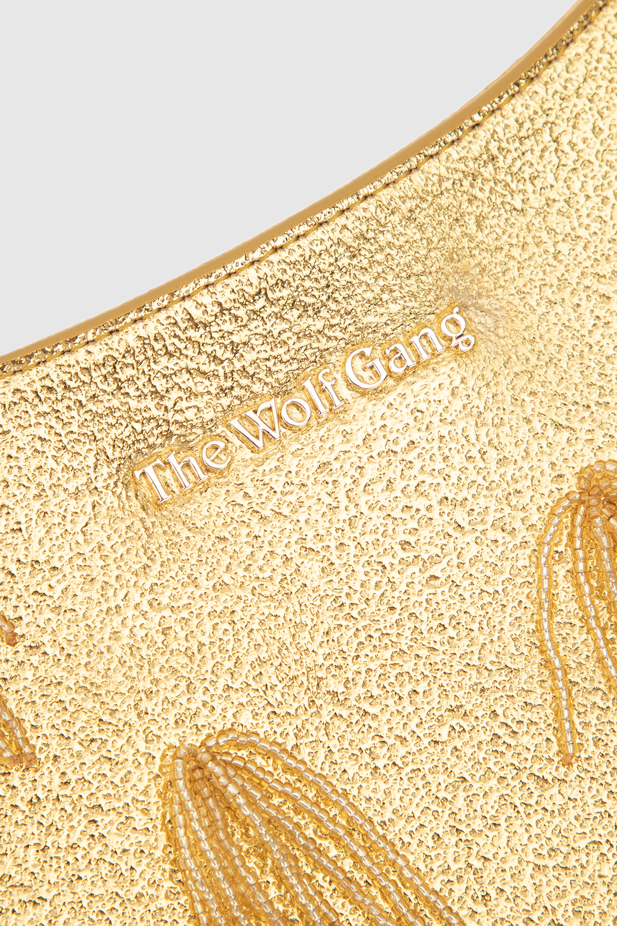 Miladia Shoulder Bag - Gold Metallic